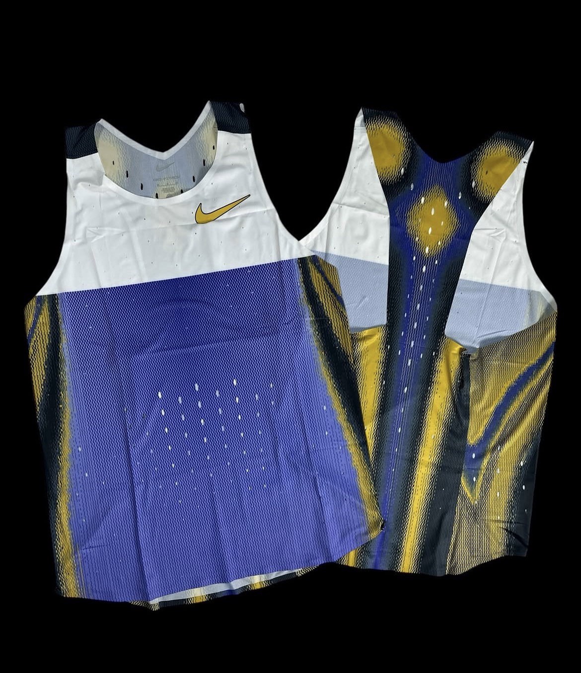 🏅 Nike Pro Elite Distance Singlet – Gold Medalist Edition – Size Large gallery