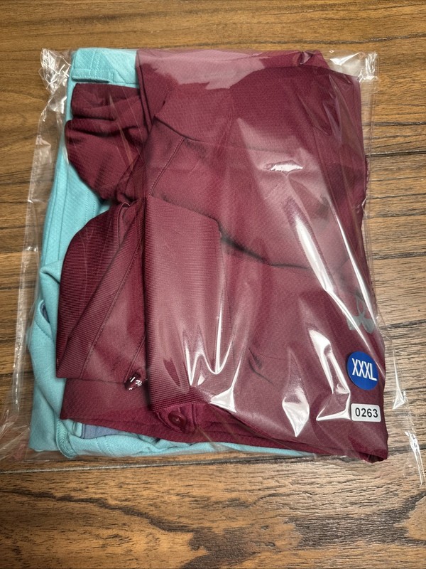 Under Armour Men's BUNDLE-2 Polos Aqua Green And Burgundy Size 3XL gallery