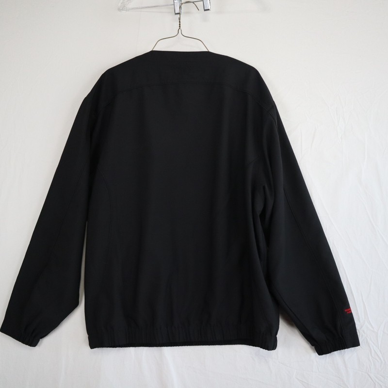 Cutter & Buck Pullover Mens Large WindTec Golf V-Neck Black Long Sleeve Dunbar gallery
