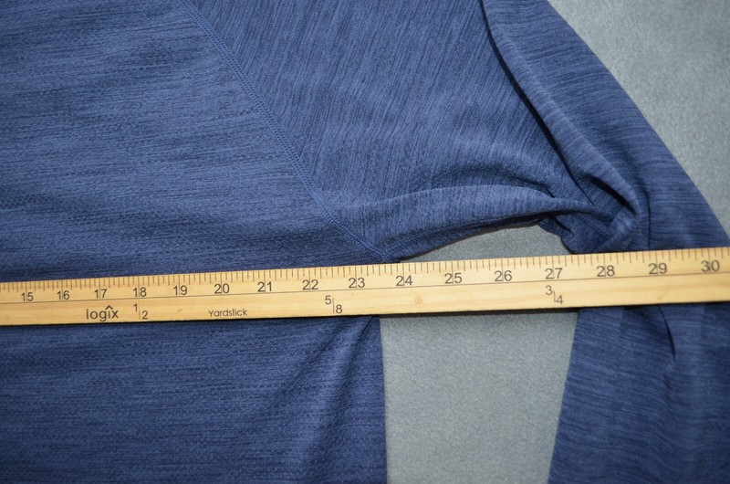 Fabletics Long Sleeve 1/4 Zip Running Shirt Workout Active Mens 2XL Thumbholes gallery