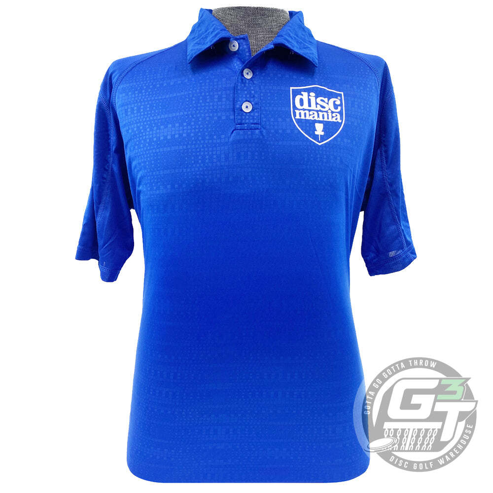 DiscMania SHIELD Converge Disc Golf Performance Polo - PICK YOUR SIZE & COLOR gallery