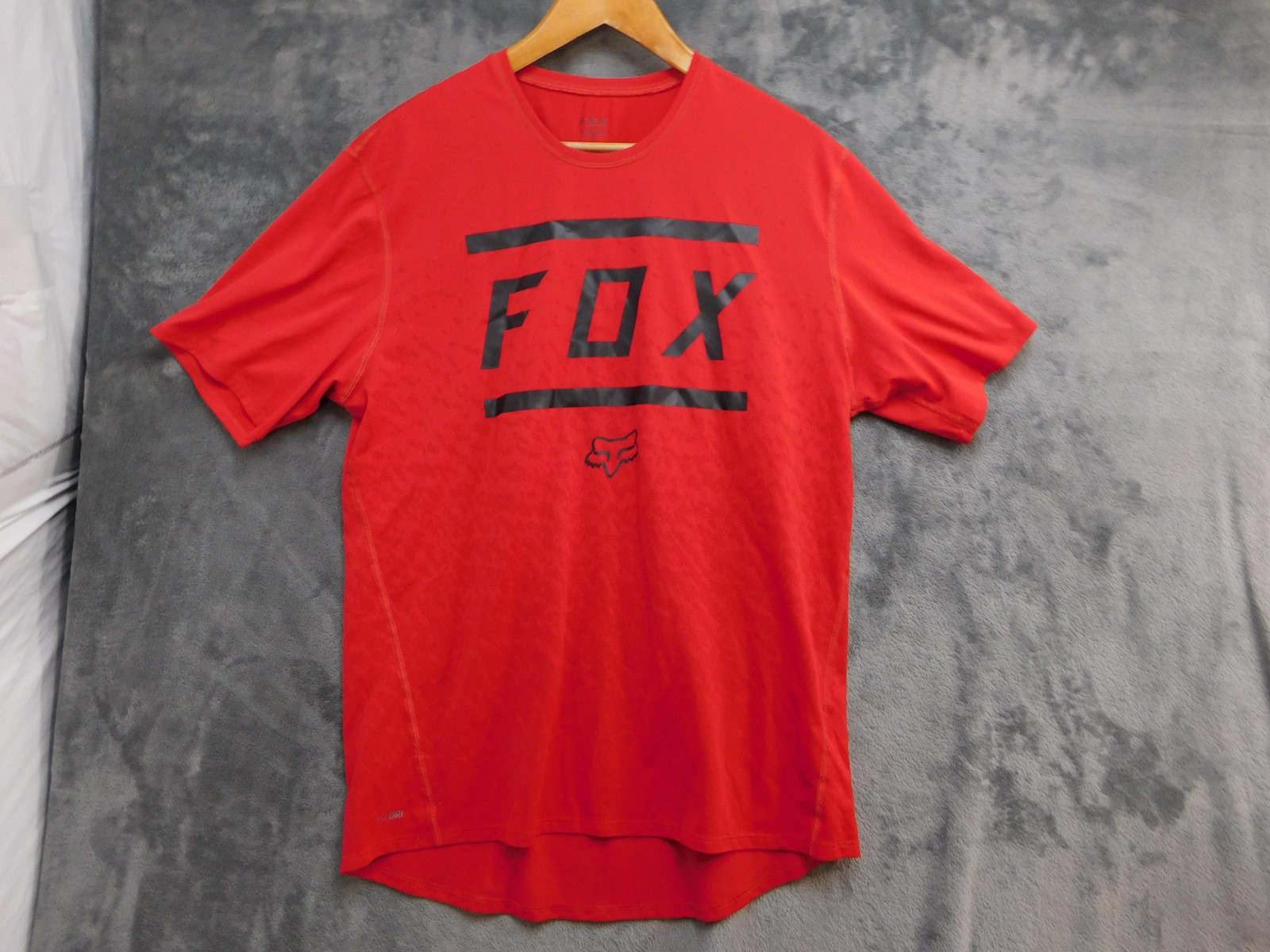 Fox Head Shirt Mens L Red Jersey Ranger Cycling Moisture Wicking Quick Dry gallery