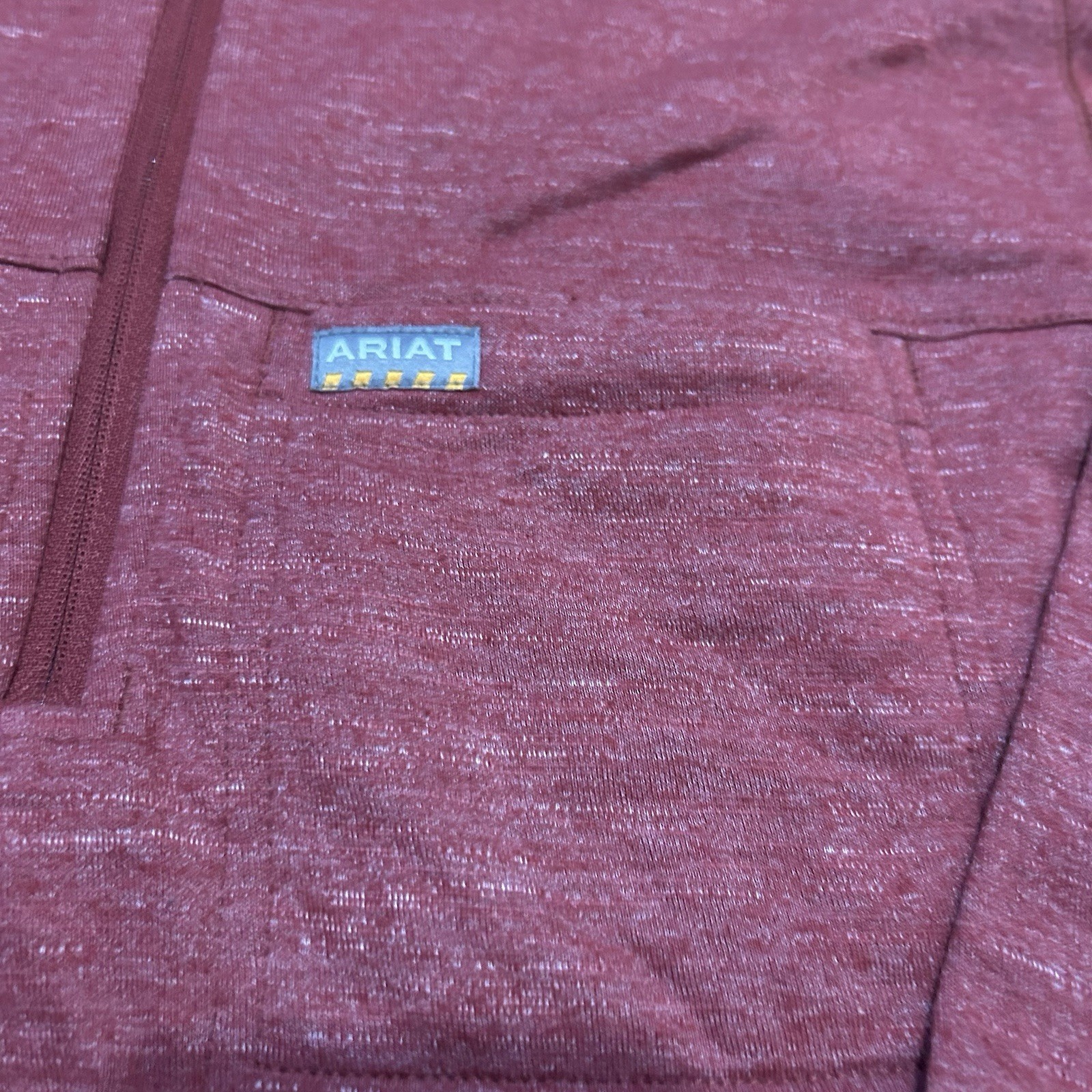 Ariat Rebar Pullover Medium Red Quarter Zip Long Sleeve Work Shirt Outdoor gallery