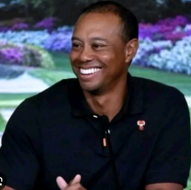 Nike Tiger Woods 2019 Augusta Masters Frank Polo Golf Shirt PGA Tour MEDIUM gallery
