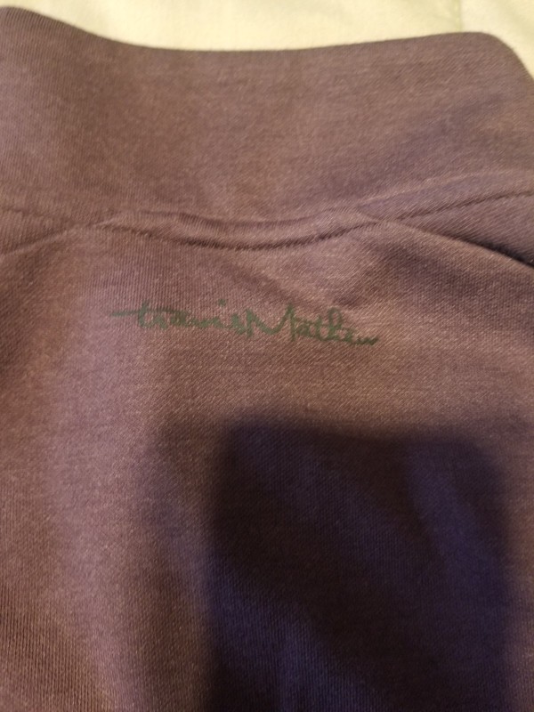 Travis Mathew 1/4 Zip Pullover Mens Purple Long Sleeve Pockets M gallery