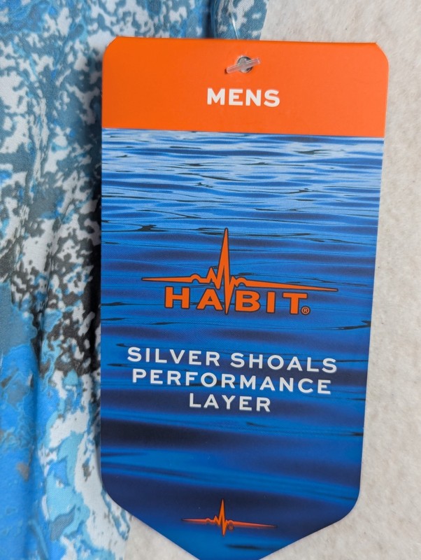Habit Men - Hooded Performance Layer Veil Camo - Size M gallery