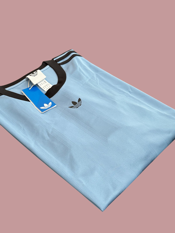 adidas Originals Adicolor Jacquard Jersey Men's Sz 2XL Lifestyle Top Tee New gallery