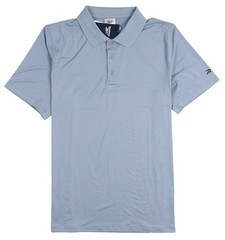 REEBOK Performance Training Polo Golf Shirt sz S Small Vintage Blue