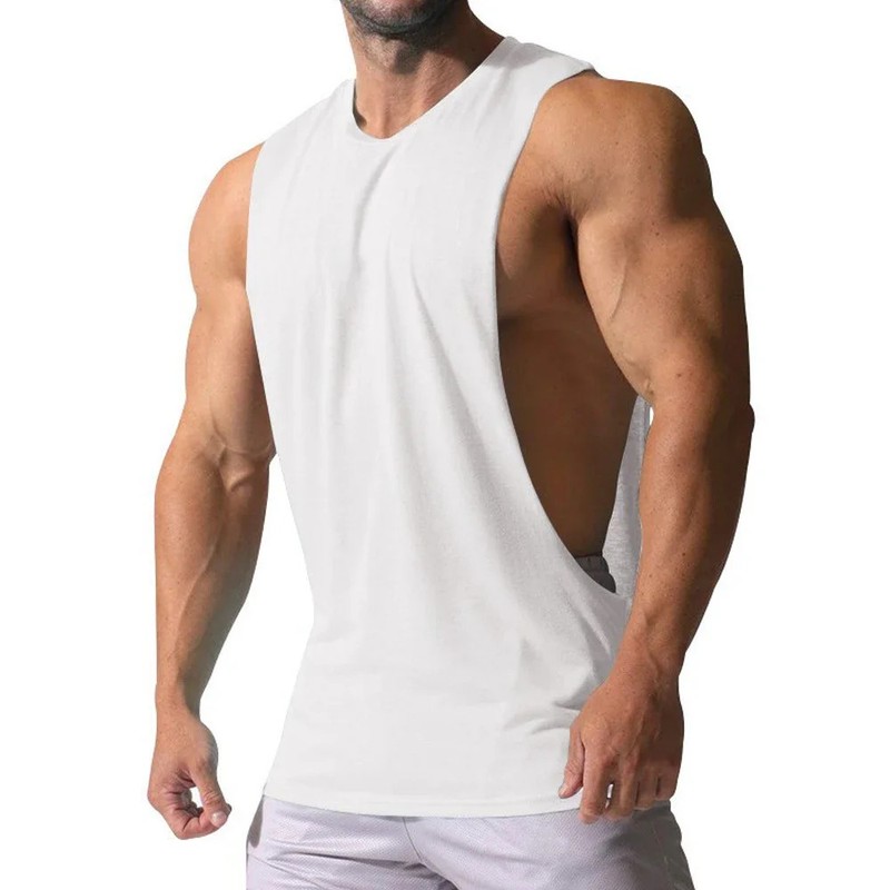 Men's Summer Fitness Tank Top Men Jogging Bodybuilding Sleeveless Shirt gallery
