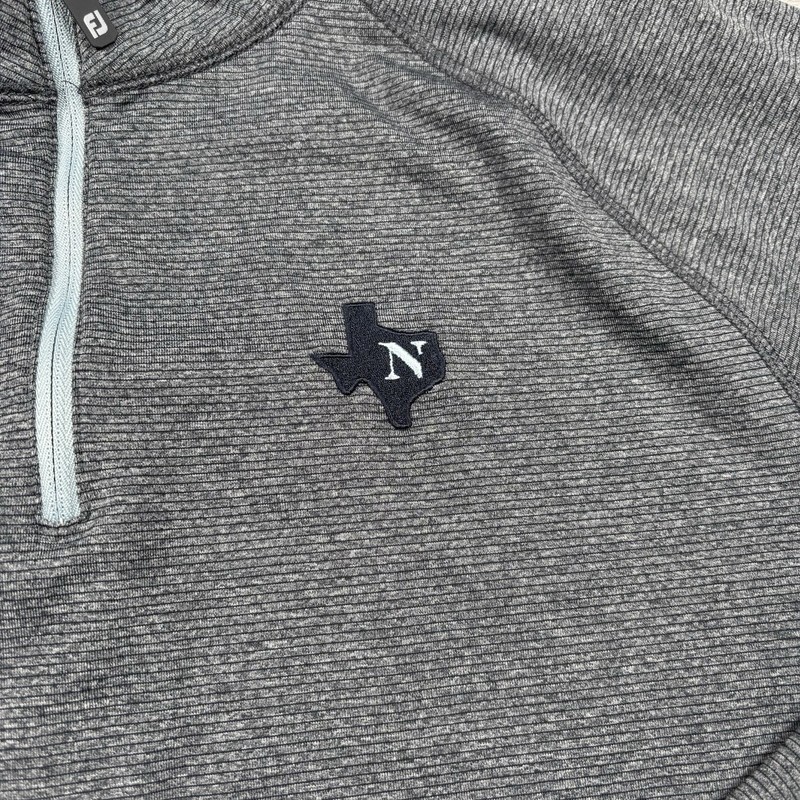 FootJoy ThermoSeries 1/4 Zip Pullover Men Medium Blue Golf Performance Mid Layer gallery