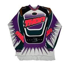 Thor Reactor 3 Motorcross Graphic Jersey – Large Multicoloured Polyester