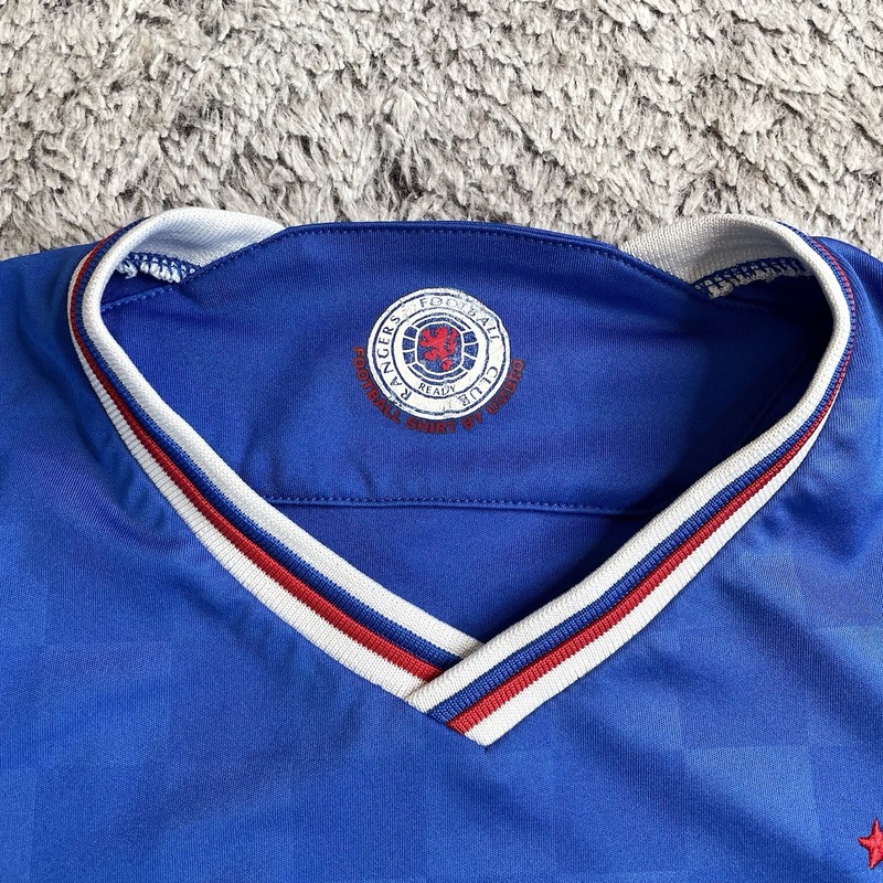 Glasgow Rangers Umbro Shirt Mens M 2009/10 Home Jersey Soccer Football Club gallery