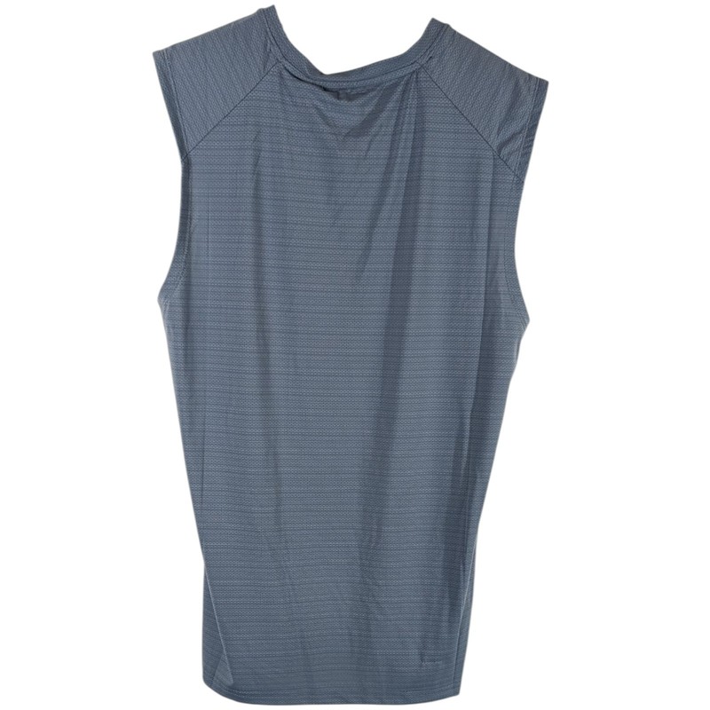 Kenneth Cole Active Mens sz Small Blue Gray Muscle Tank Top Tech Workout Shirt gallery