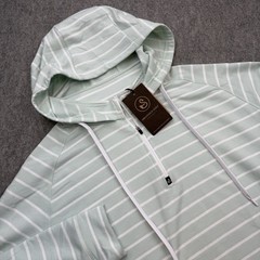 Swannies Golf Dalton 1/4 Zip Hoodie Surf Spray Size XXL Outdoor Casual Stretch