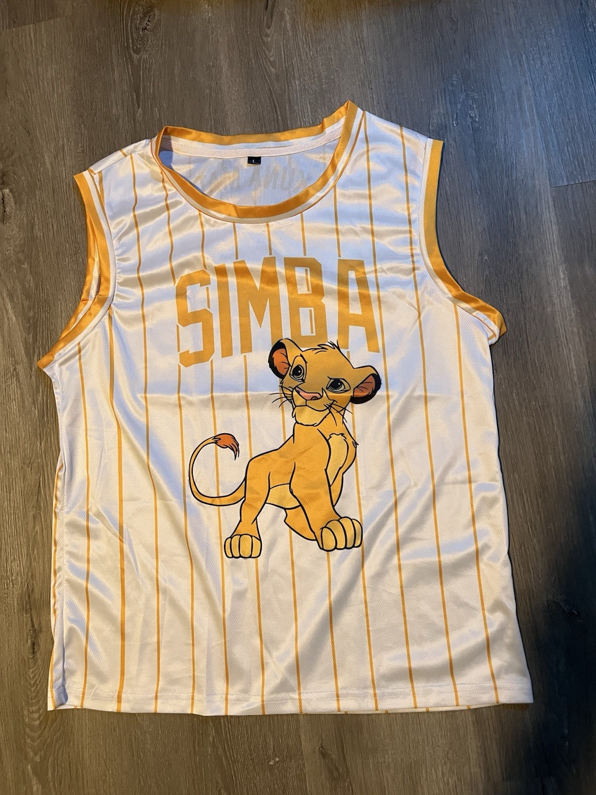 Lion King Simba Basketball Jersey Hakuna Matata Men’s Large Brand New gallery