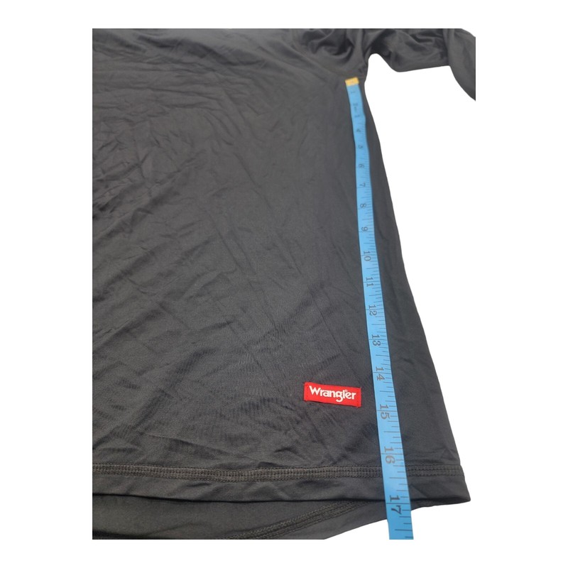 Wrangler Shirt Men M Black Workwear Wicking Compression Crossfit Training Gymrat gallery