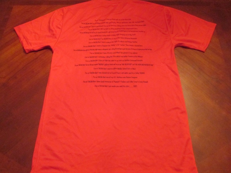NEW I'M SO SALEM RED TECH FIT T-SHIRT SIZE S MA. HALLOWEEN WITCH CITY gallery