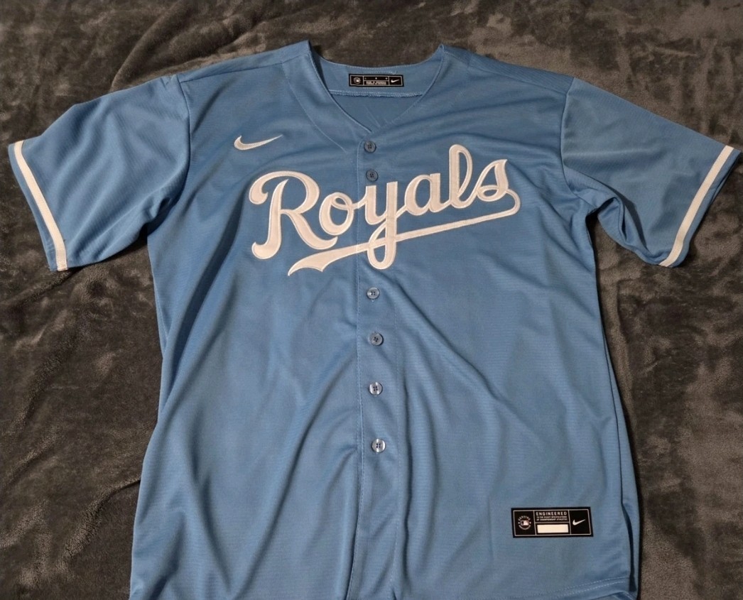 Fast Free Shipping Small Jac Caglianone Kansas City Royals Stitched Jersey 14 gallery