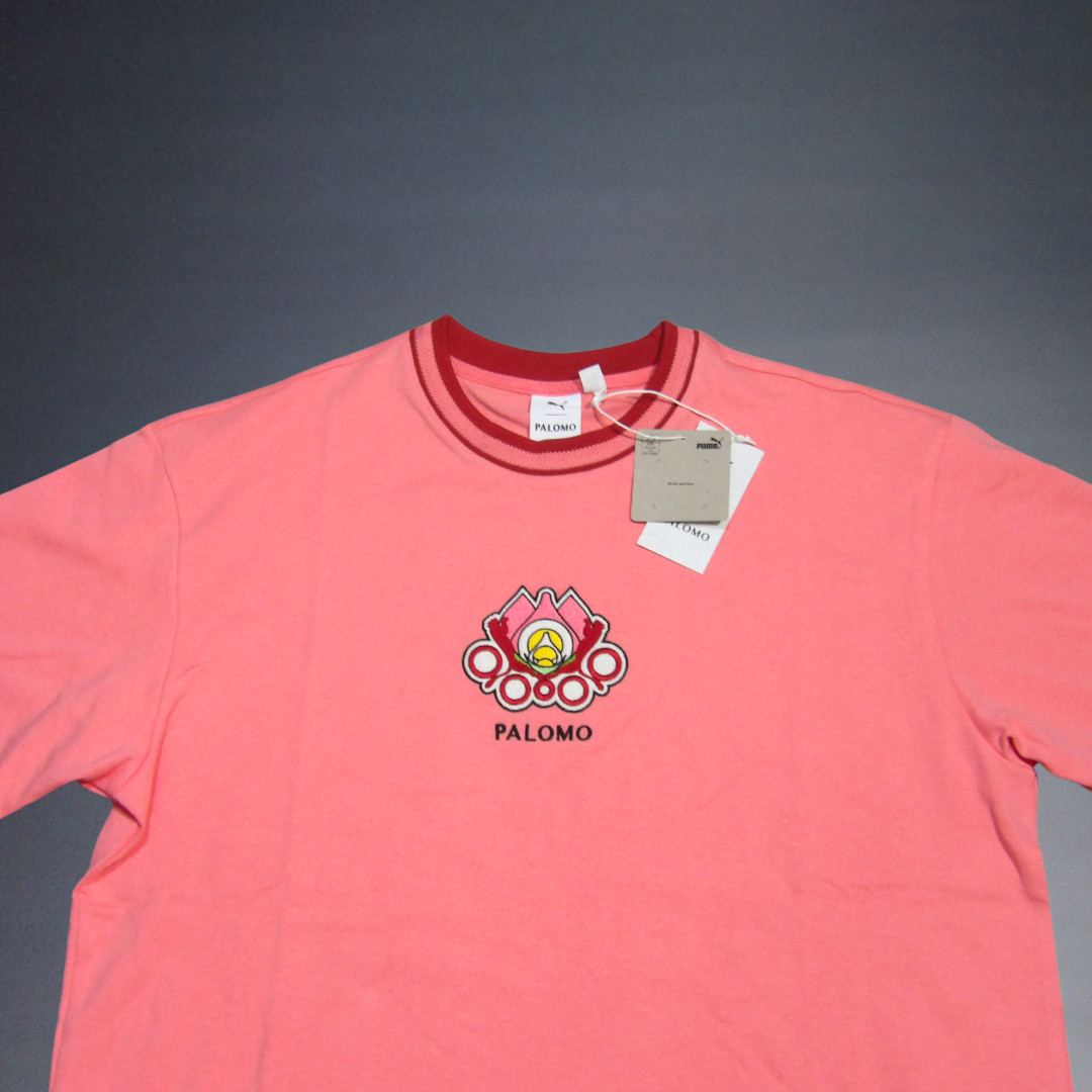 PUMA X PALOMO PASSION FRUIT MEN'S GRAPHIC SHORT SLEEVE T-SHIRT SZ MED NWT gallery
