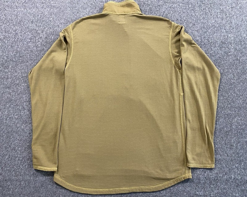 USMC FROG Flame Resistant Polartec Grid Fleece 1/2 Zip Mens Small Coyote Peckham gallery