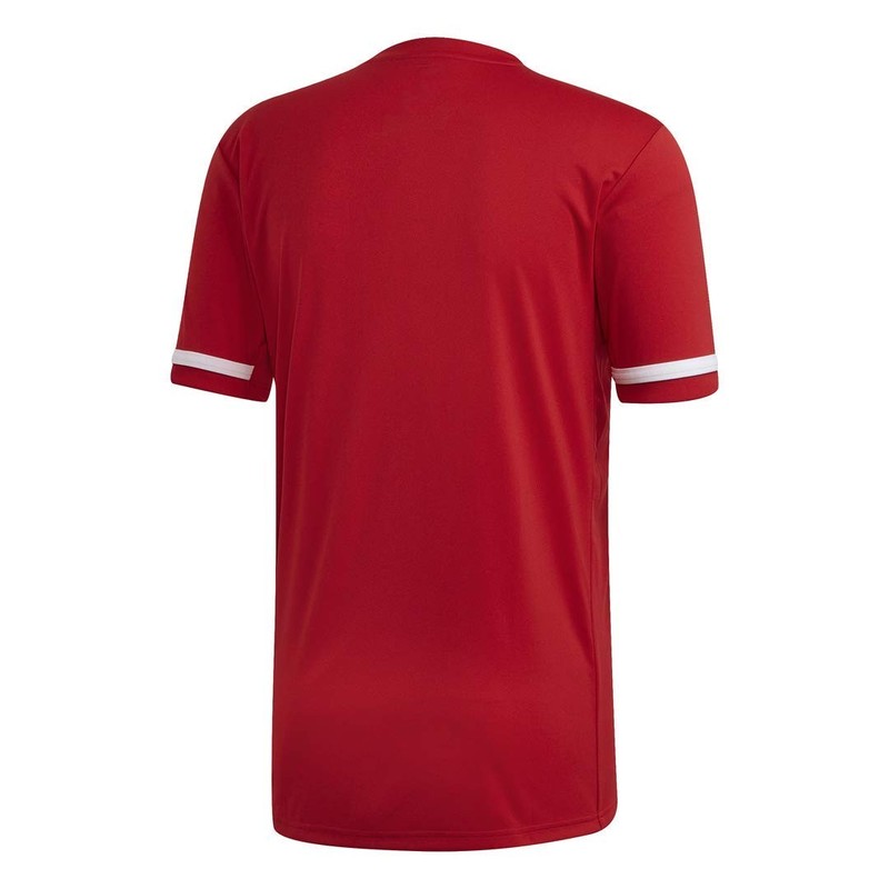 Adidas Male Team 19 Short Sleeve Jersey Power Red/White Size Large gallery