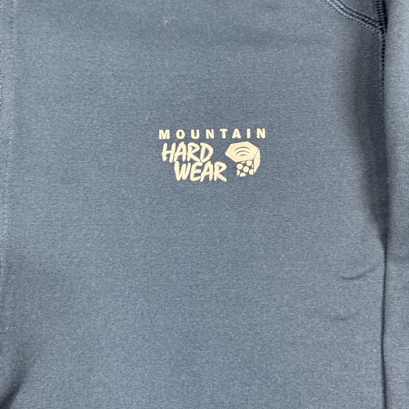 Mountain Hardwear Navy Quarter Zip Long Sleeve Pullover Top Mens M Lightweight gallery