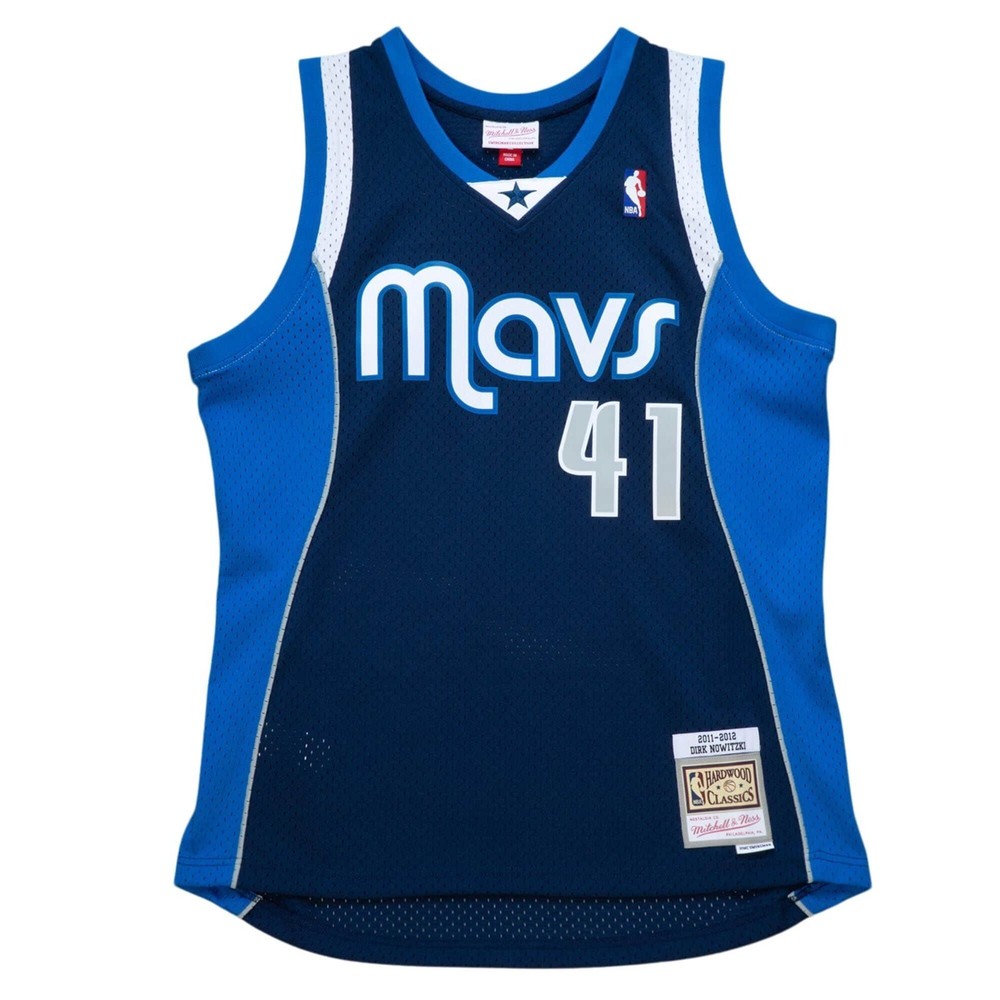 Mens Mitchell & Ness NBA SWINGMAN JERSEY- DALLAS MAVERICKS 2011 DIRK NOWITZKI, M
