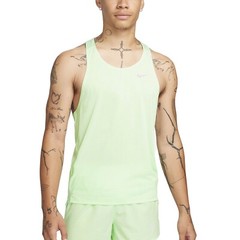 Nike Men’s Fast Dri-FIT Vest Tank Top Summit Vapor Green Size Large FN4229-376