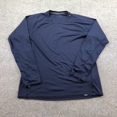 Patagonia Shirt Mens XL Blue Long Sleeve Capilene Lightweight Baselayer Top