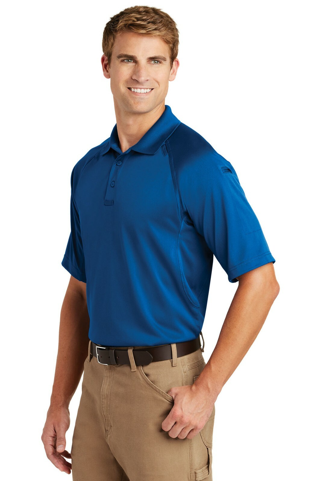 CornerStone Select Snag-Proof Tactical Polo Size Small Color Royal gallery