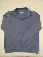 Onward Reserve Golf Performance Quarter Zip Pullover Size Men’s Large Blue Abst