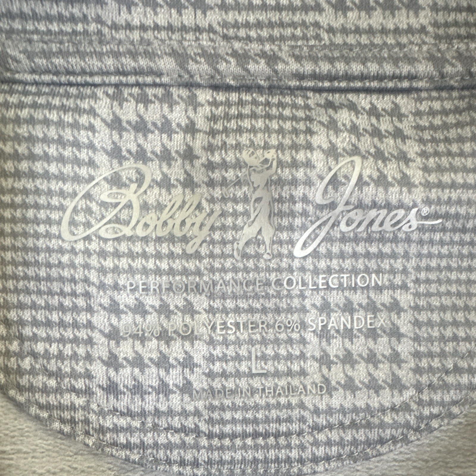 Bobby Jones Performance Collection 1/4 Zip Mock Neck Stretch Pullover L gallery