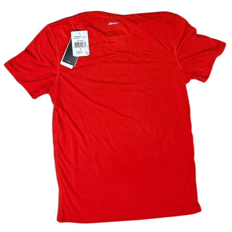 Adidas Ultimate Climalite Performance T-Shirt -Men's S - Dark Orange gallery