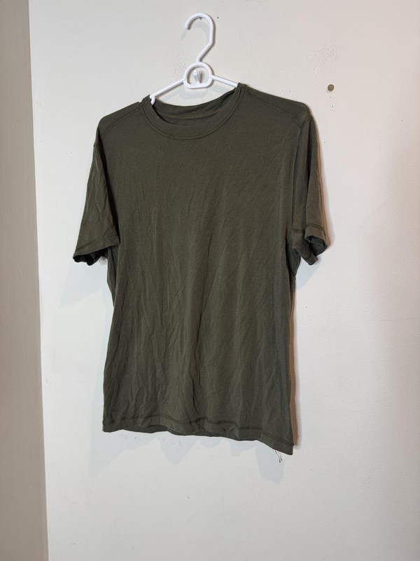 NOBULL Shirt Mens Medium Green Basic Tee Lightweight Training Gym CrossFit gallery
