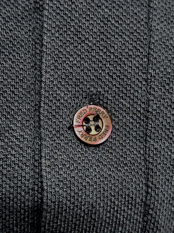 Fred Perry Sportswear Reissues Made in England Blue Polo Shirt 40 Medium gallery