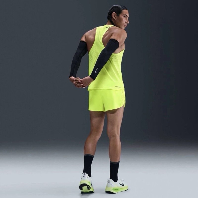 Nike AeroSwift Dri-FIT ADV Singlet Men Size Medium FN4231-702 Volt Green gallery