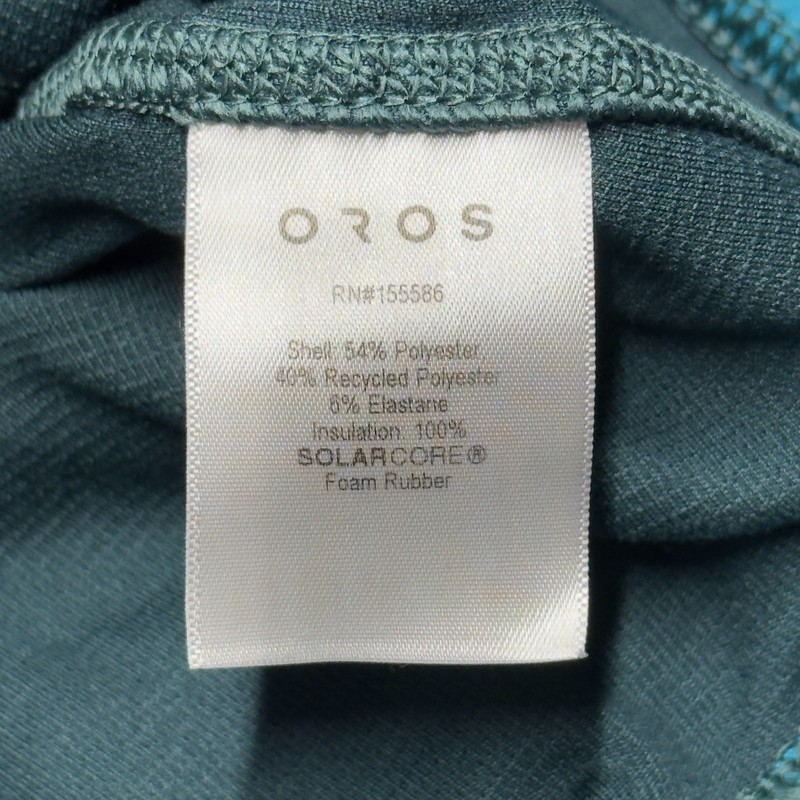 Oros Horizon Quarter Zip Pullover Solarcore Men Medium Green Midlayer Outdoor gallery