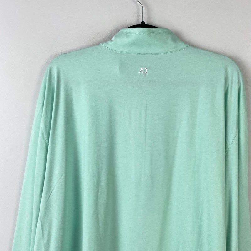 Anderson Ord Golf Hightower 1/4 Zip Pullover Mens XXL Mint Green gallery