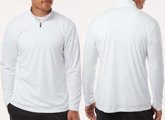 Mens Moisture Wicking 1/4 Zip Pullover UPF 50 Snag-Resistant Dri Fit XS-4XL NEW!