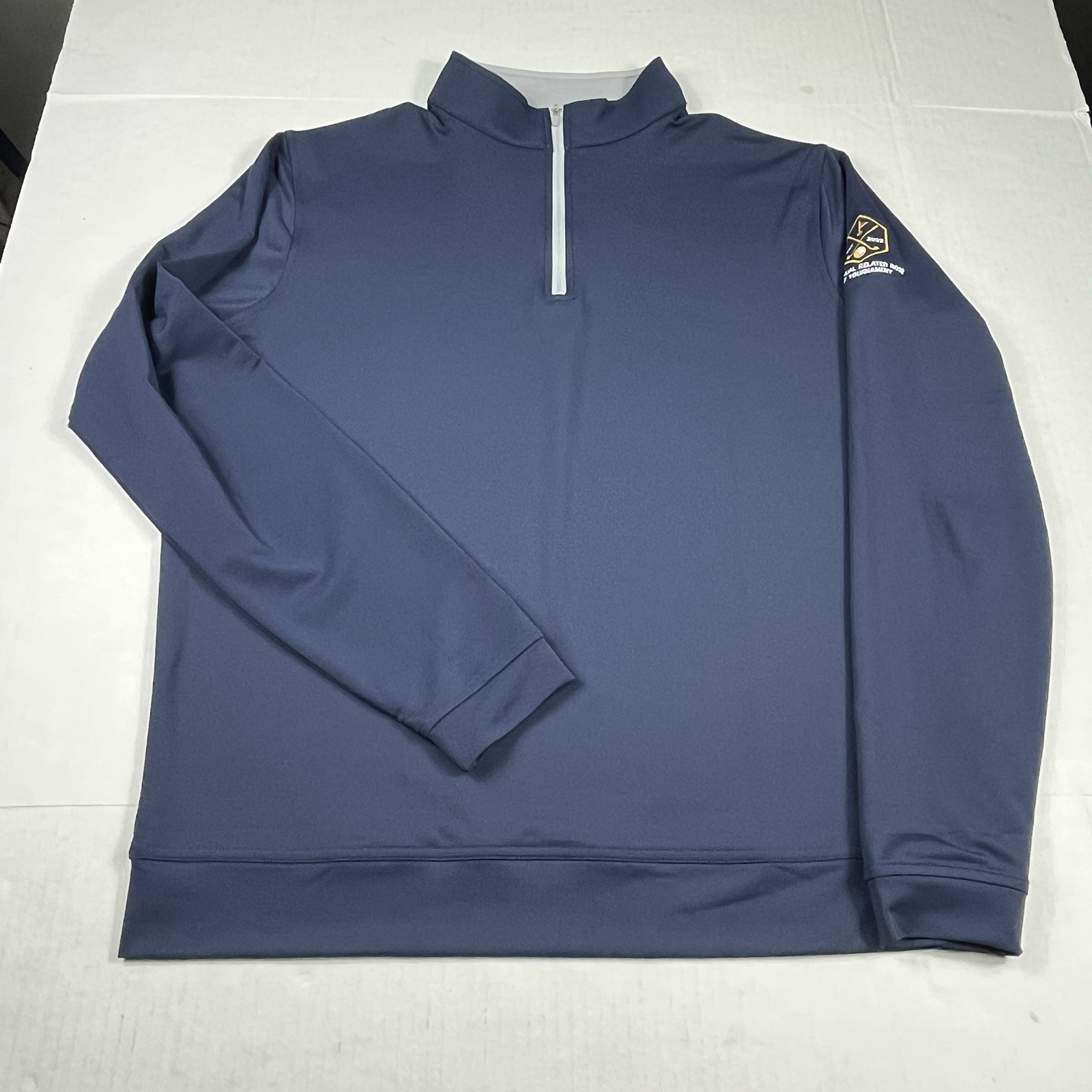 Peter Millar Mens Performance 1/4 Zip Pullover Sport Golf Layering Outdoor Top M gallery