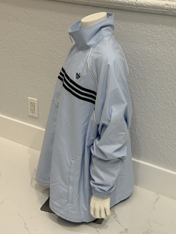 Adidas Men's CHEST STRIPES TRACK TOP JACKET Size 2XL gallery