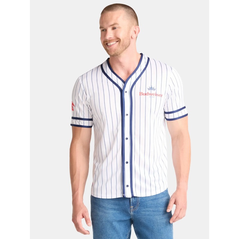 Budweiser Men's Baseball Jersey gallery