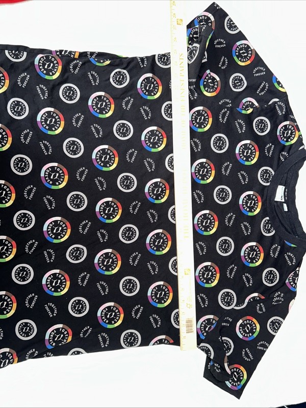 Puma PRIDE AOP TEE All Over Print Graphic T Shirt 100% Cotton Top Men siz XXL St gallery