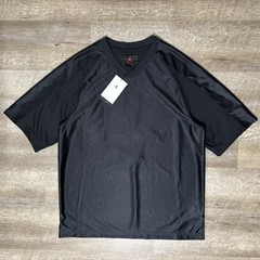 Air Jordan Football Jersey Men’s M Black Satin Y2K NWT Embroidered 2021 RARE