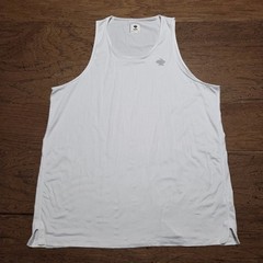 Rabbit Men’s Tank Top Lightweight Breathable White Size L Running Workout