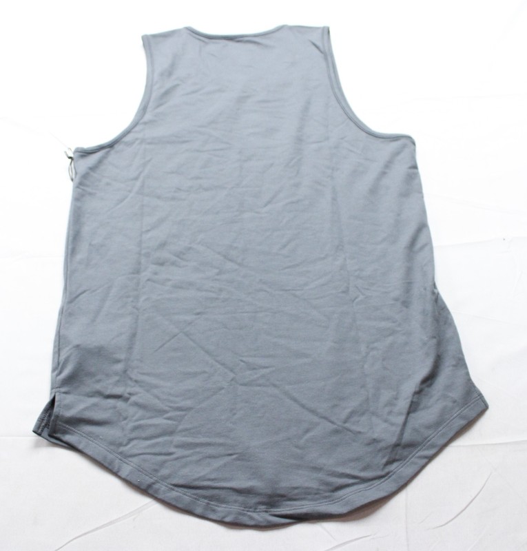 House ID Men's Basic Sleeveless Jersey Tank Top AN3 Dark Gray Size XS NWT gallery
