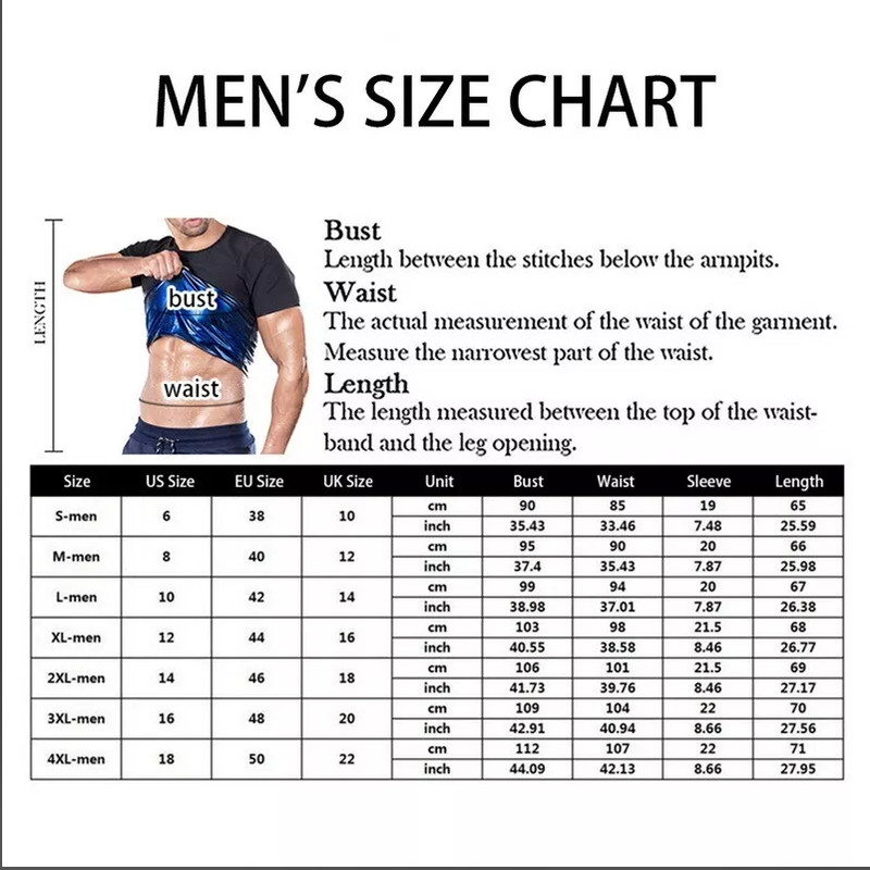 Men Gynecomastia Compression Tank Top Sauna Sweat Vest Fitness Body Shaper Belt gallery