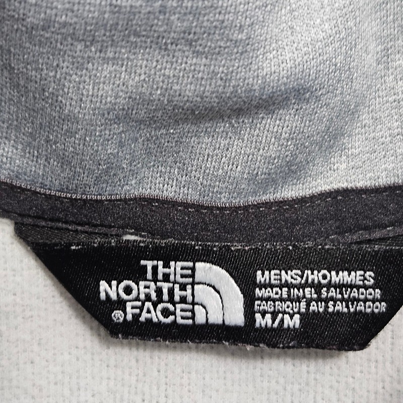 The North Face Quarter Zip Pullover Mens Medium Grey 1/4 Zip Activewear T164 * gallery