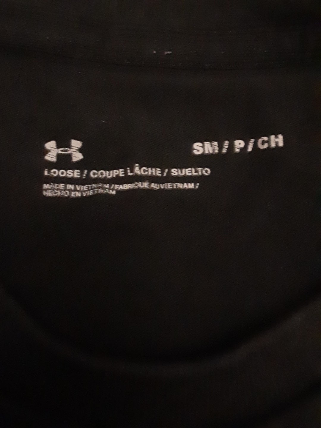 Black And Gray Under Armour Men's T-Shirt. Men's Size Small. gallery