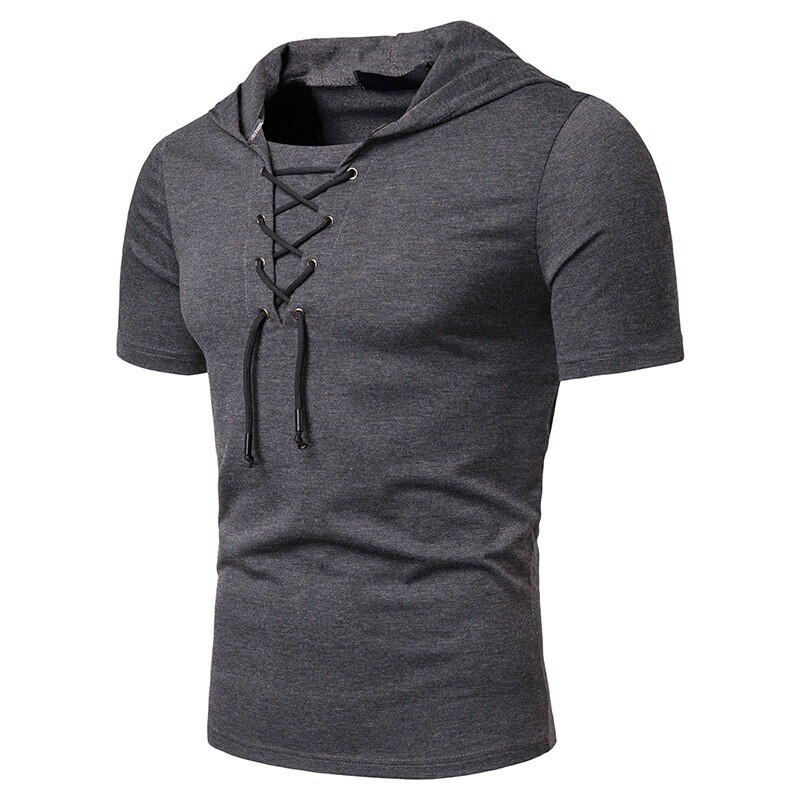 Men's Summer Slim Comfortable Short Sleeve Top Men's Casual Fashion Hip Hop gallery